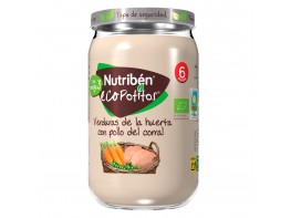 Imagen del producto Nutribén Ecopotito Pollo de corral y verduras 235gr