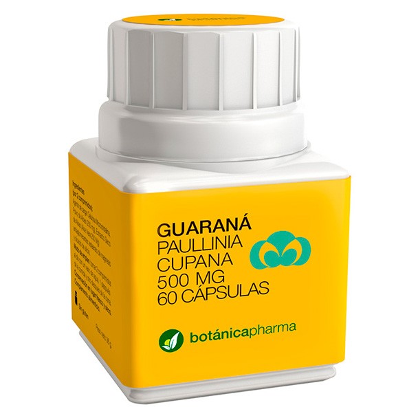 BotánicaPharma guarana 500mg 60u