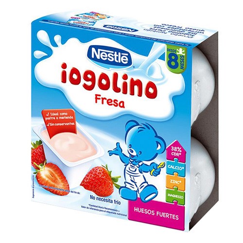 Nestle Yogolino fresa 4 x 100 gr